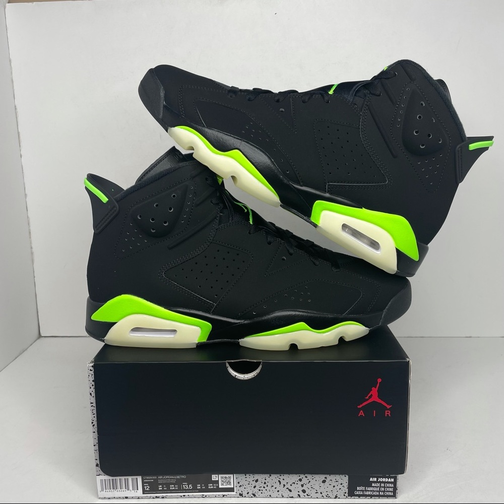 Nike Air Jordan 6 Retro “Electric Green” NEW 2021 - Picture 1 of 4